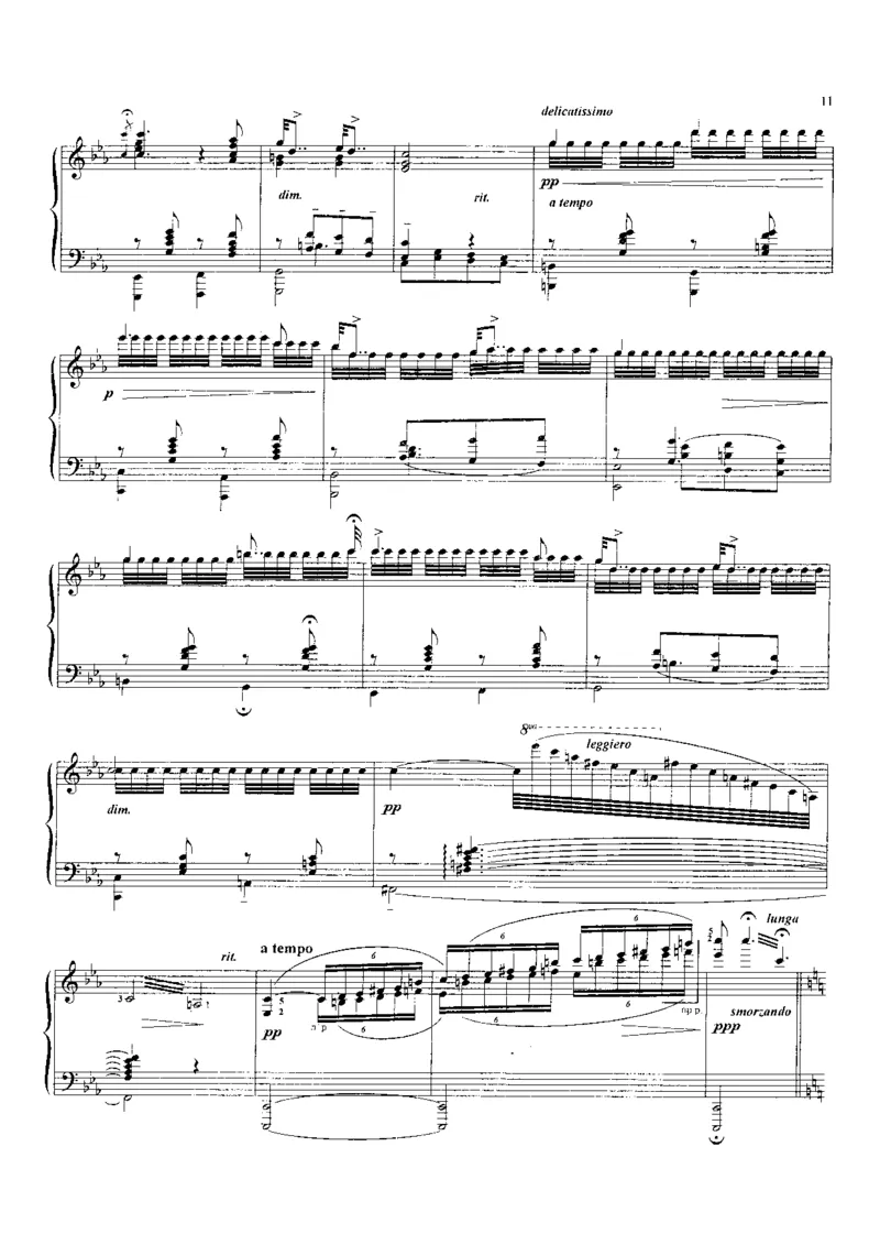 流浪者之歌萨拉萨蒂_一万首著名钢琴曲谱哈农贝多芬合集视频教学电子版高清无水印可打印_06影视钢琴谱合集_影视主题曲钢琴谱