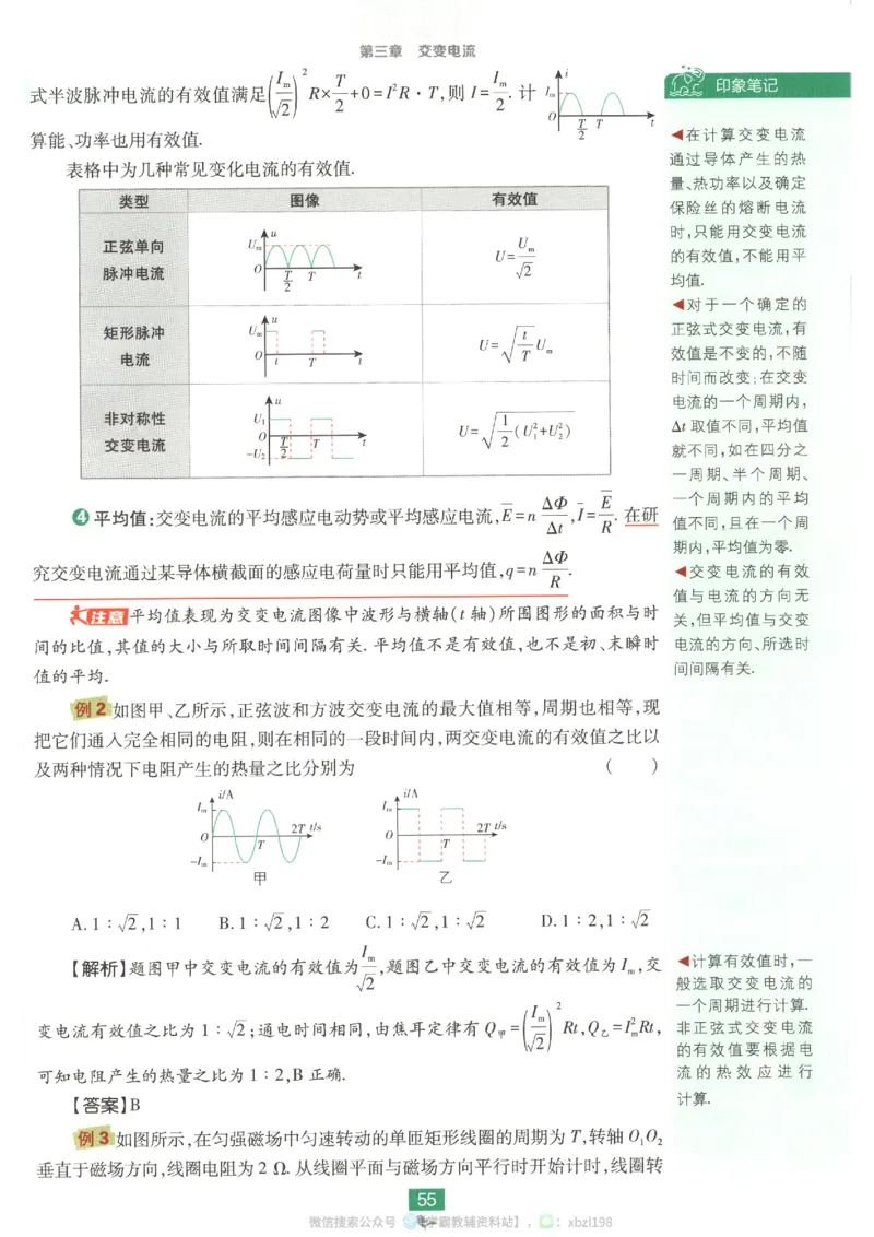 狂K重点_2026版高中必刷题_物理_2026版高中必刷题物理人教版_2026版高中必刷题物理选修二人教版