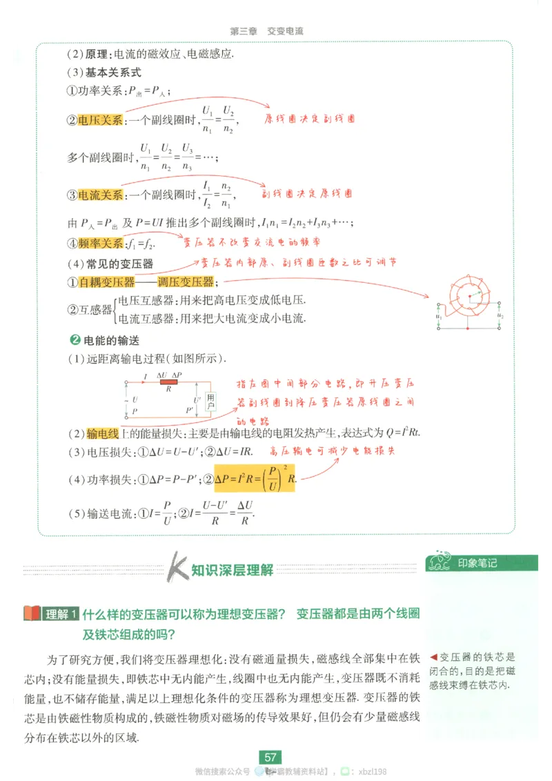 狂K重点_2026版高中必刷题_物理_2026版高中必刷题物理人教版_2026版高中必刷题物理选修二人教版