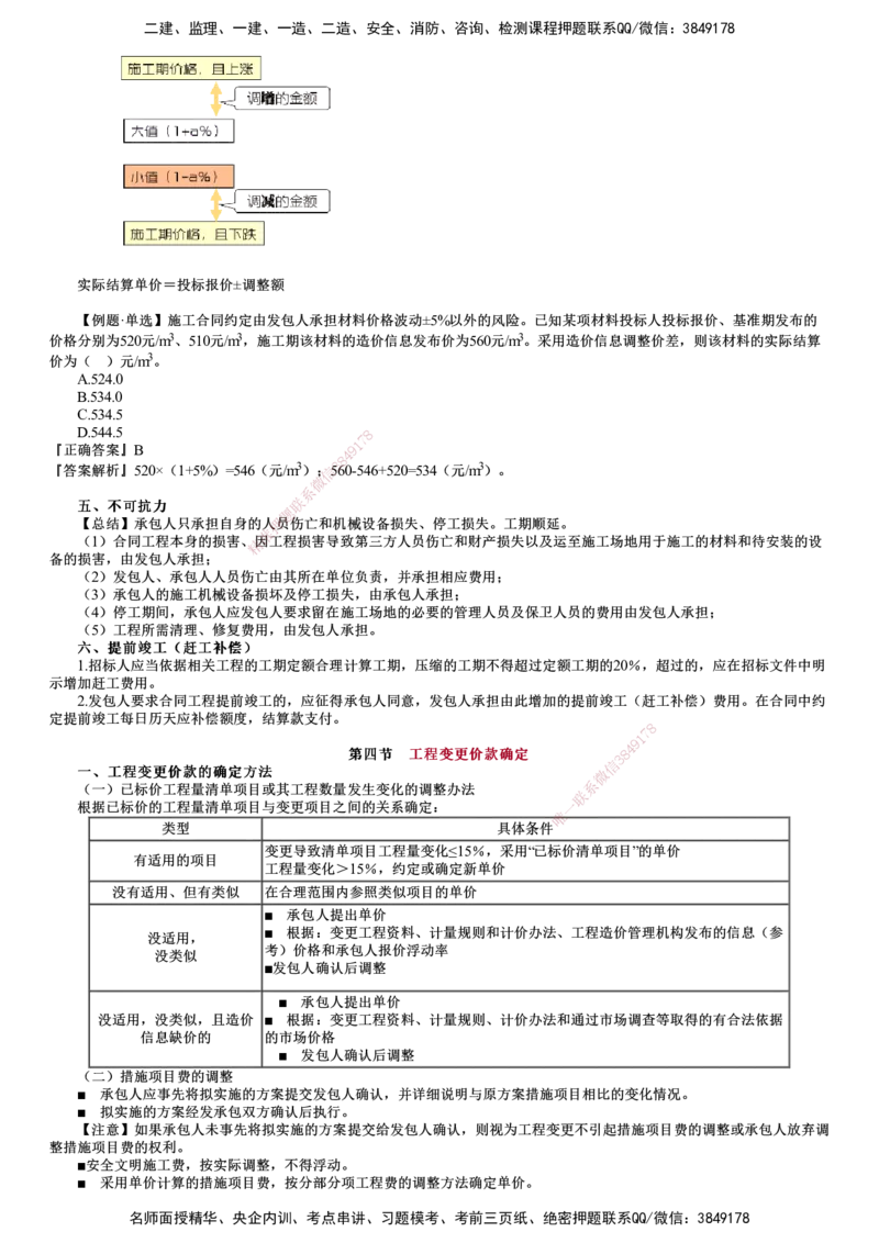 第01讲　建设工程施工阶段投资控制_监理工程师_2025监理工程师_2025年监理工程师SVIP_2025年监理土建控制SVIP_04-冲刺串讲✿考点强化✿小灶集训