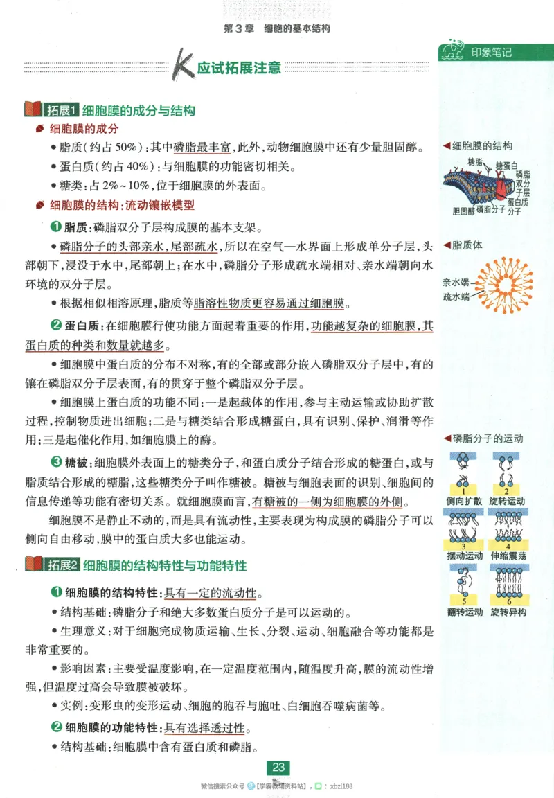 2026版《高中必刷题》生物RJ必修1狂K重点_生物_2026版高中必刷题生物人教版_2026版高中必刷题生物必修1RJ