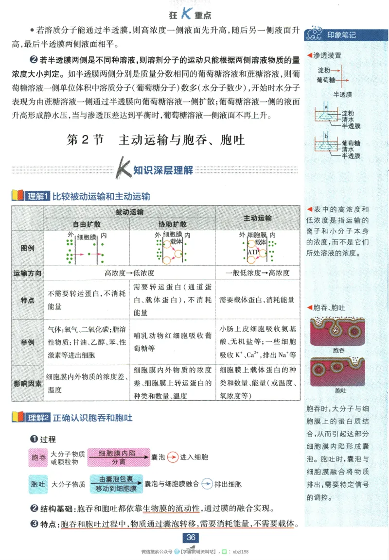 2026版《高中必刷题》生物RJ必修1狂K重点_生物_2026版高中必刷题生物人教版_2026版高中必刷题生物必修1RJ