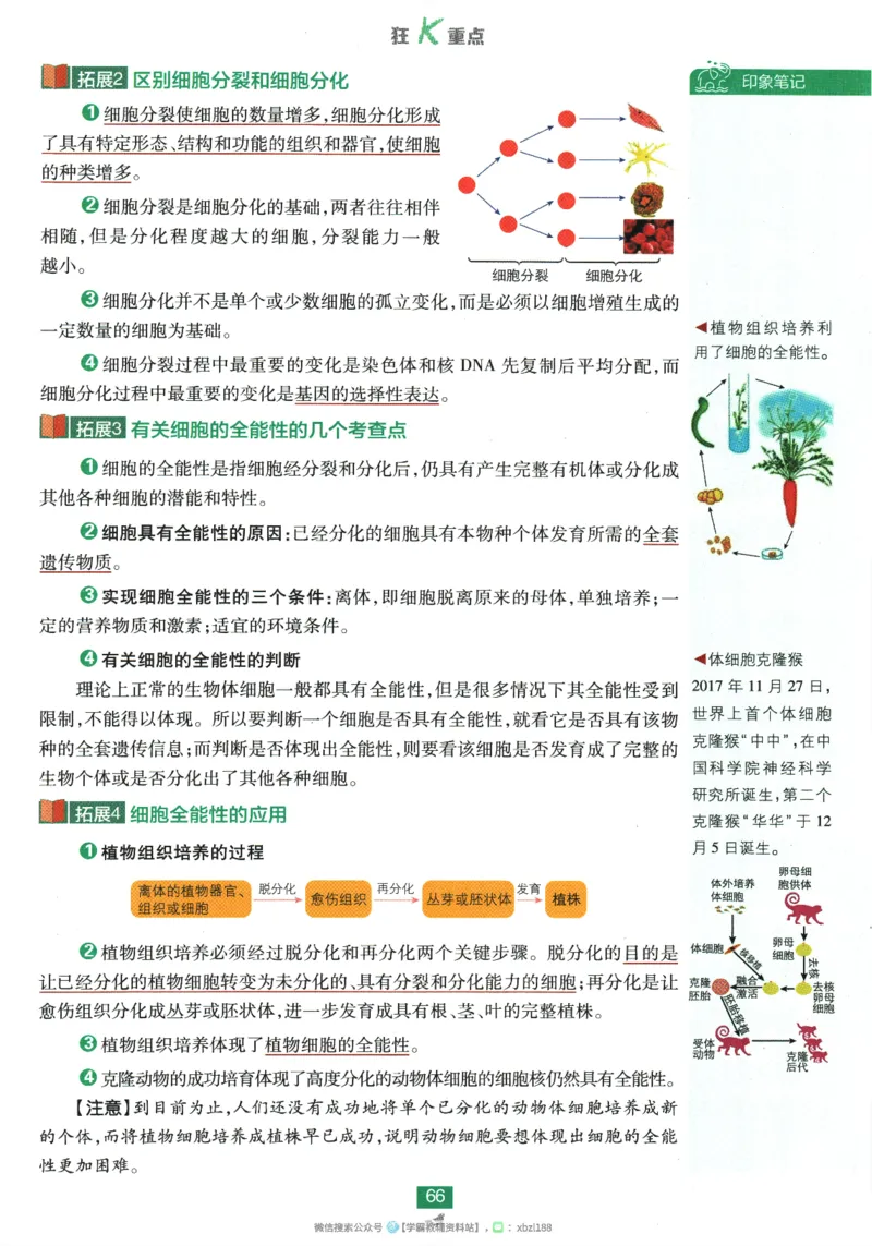 2026版《高中必刷题》生物RJ必修1狂K重点_生物_2026版高中必刷题生物人教版_2026版高中必刷题生物必修1RJ
