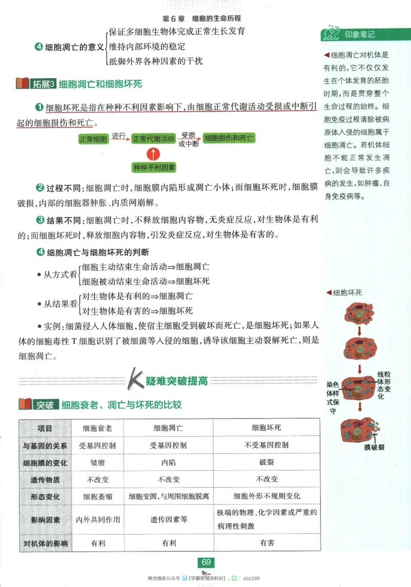 2026版《高中必刷题》生物RJ必修1狂K重点_生物_2026版高中必刷题生物人教版_2026版高中必刷题生物必修1RJ