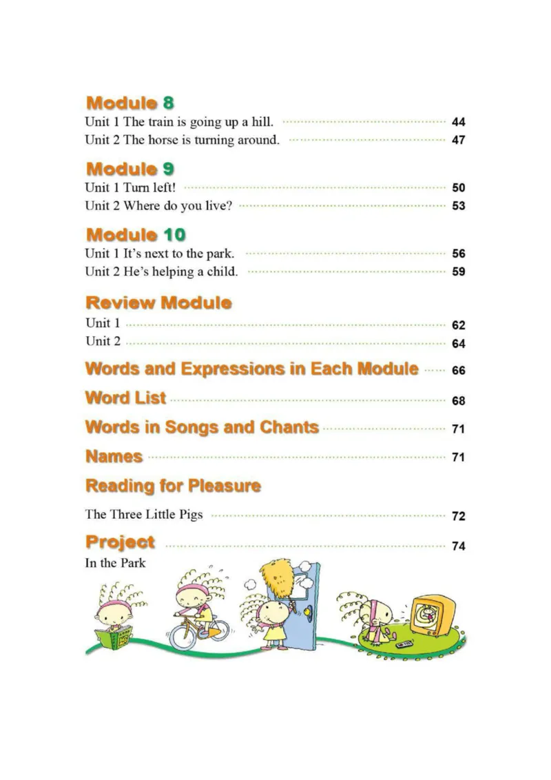 外研社1起点小学英语二年级下册电子课本_小学1-6年级全部试卷_英语_二年级_3-7-6、小学二年级英语下册_3-7-6-3、电子教材、课本