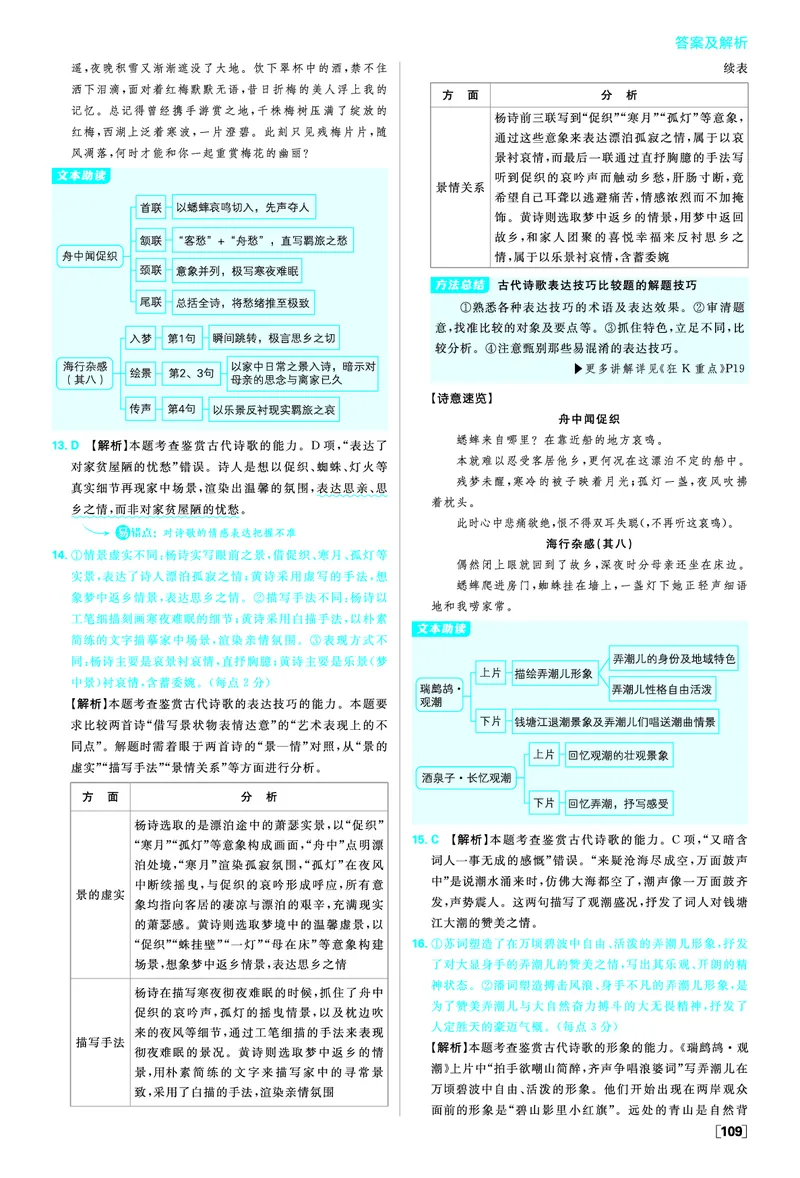 第一单元_2026版高中必刷题_语文_05.2026春高中必刷题语文选修下_答案语文选修下