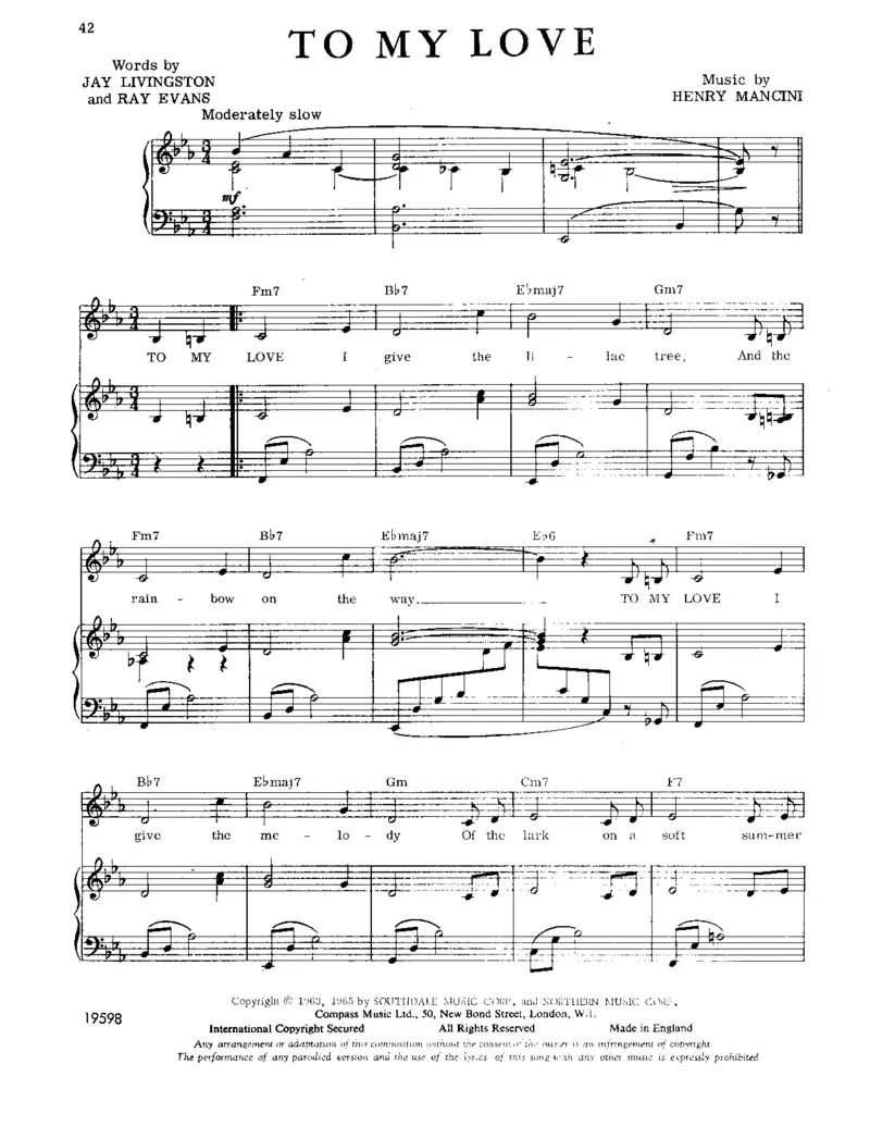 曼奇尼-最佳金曲集_一万首著名钢琴曲谱哈农贝多芬合集视频教学电子版高清无水印可打印_09钢琴教材合集_常用教材钢琴谱（80+本）