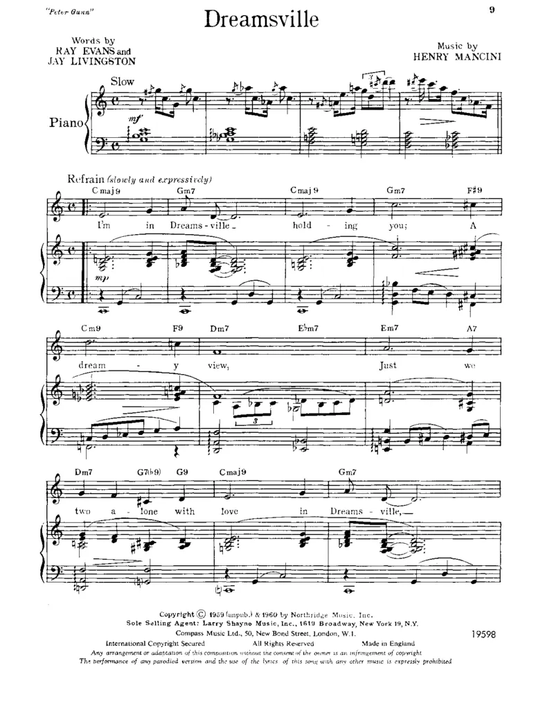 曼奇尼-最佳金曲集_一万首著名钢琴曲谱哈农贝多芬合集视频教学电子版高清无水印可打印_09钢琴教材合集_常用教材钢琴谱（80+本）