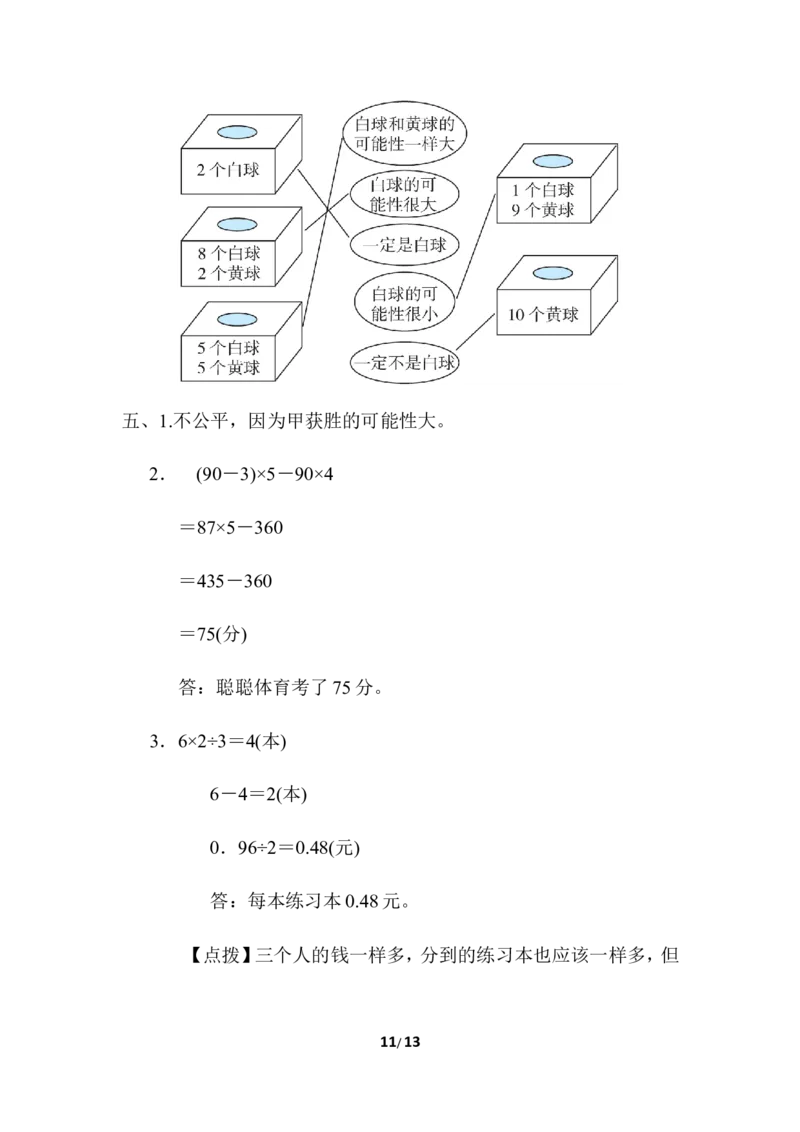 小升初复习冲刺卷模块过关卷(四)统计思想与方法_小学1-6年级全部试卷_数学_六年级_3-11-4、小学六年级数学下册_3-11-4-2、练习题、作业、试题、试卷_冀教版_专项练习