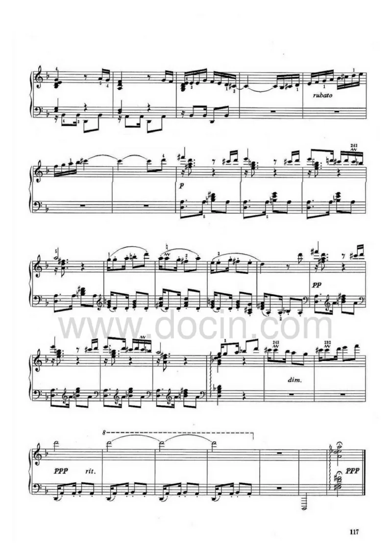 春舞_一万首著名钢琴曲谱哈农贝多芬合集视频教学电子版高清无水印可打印_04中国乐曲钢琴谱合集_中国乐曲钢琴谱