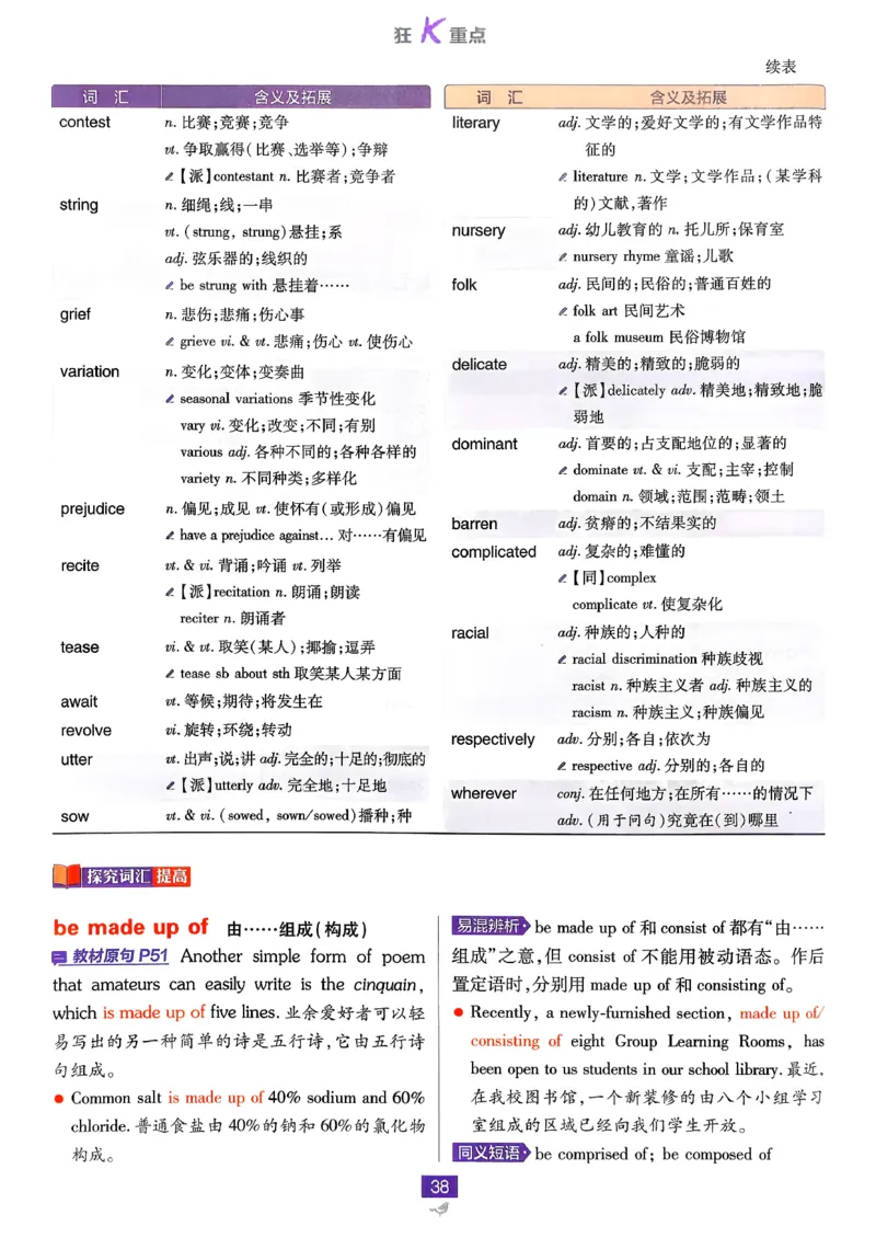 狂k重点英语选修3选修4人教版_2026版高中必刷题_英语_2026版高中必刷题英语《人教》_2026春高中必刷题英语选修3选修4人教版
