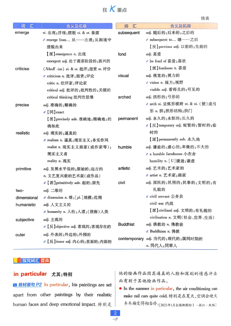 狂k重点英语选修3选修4人教版_2026版高中必刷题_英语_2026版高中必刷题英语《人教》_2026春高中必刷题英语选修3选修4人教版