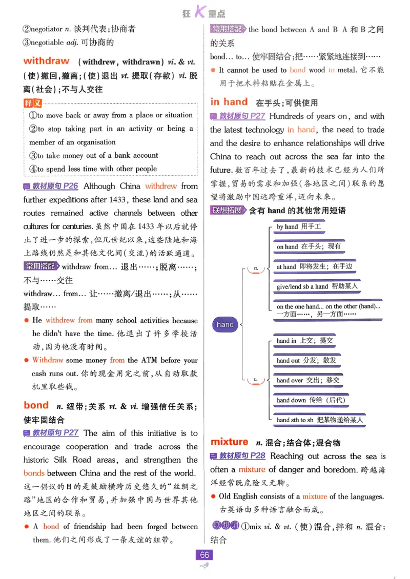 狂k重点英语选修3选修4人教版_2026版高中必刷题_英语_2026版高中必刷题英语《人教》_2026春高中必刷题英语选修3选修4人教版