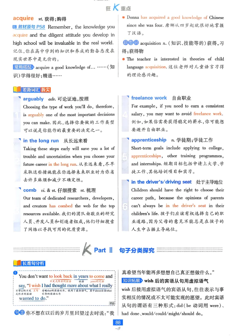狂k重点英语选修3选修4人教版_2026版高中必刷题_英语_2026版高中必刷题英语《人教》_2026春高中必刷题英语选修3选修4人教版