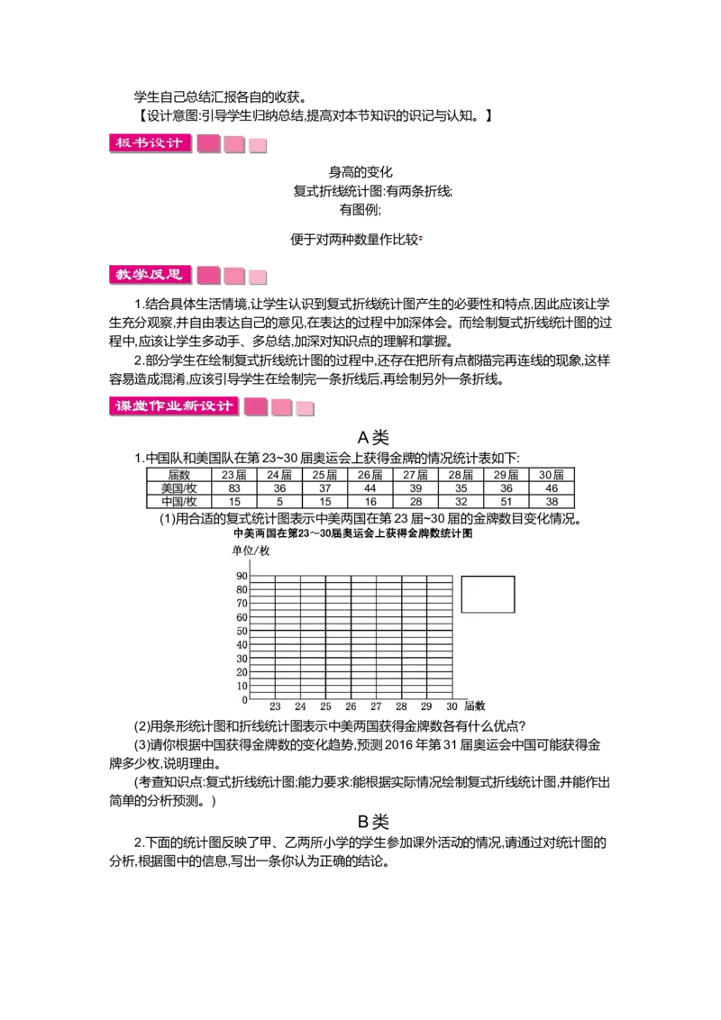 第五单元数据处理_小学1-6年级全部试卷_数学_六年级_3-11-3、小学六年级数学上册_3-11-3-3、课件、讲义、教案_6年级上册-北师大数学全套备课资料_BS六年级数学上册教案2套