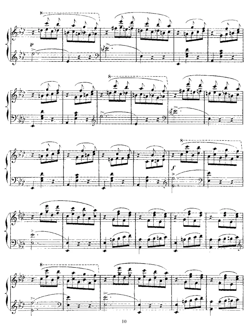 新婚蛋糕WeddingCake,Op76_一万首著名钢琴曲谱哈农贝多芬合集视频教学电子版高清无水印可打印_1古典钢琴知名音乐家谱_圣桑钢琴谱全集