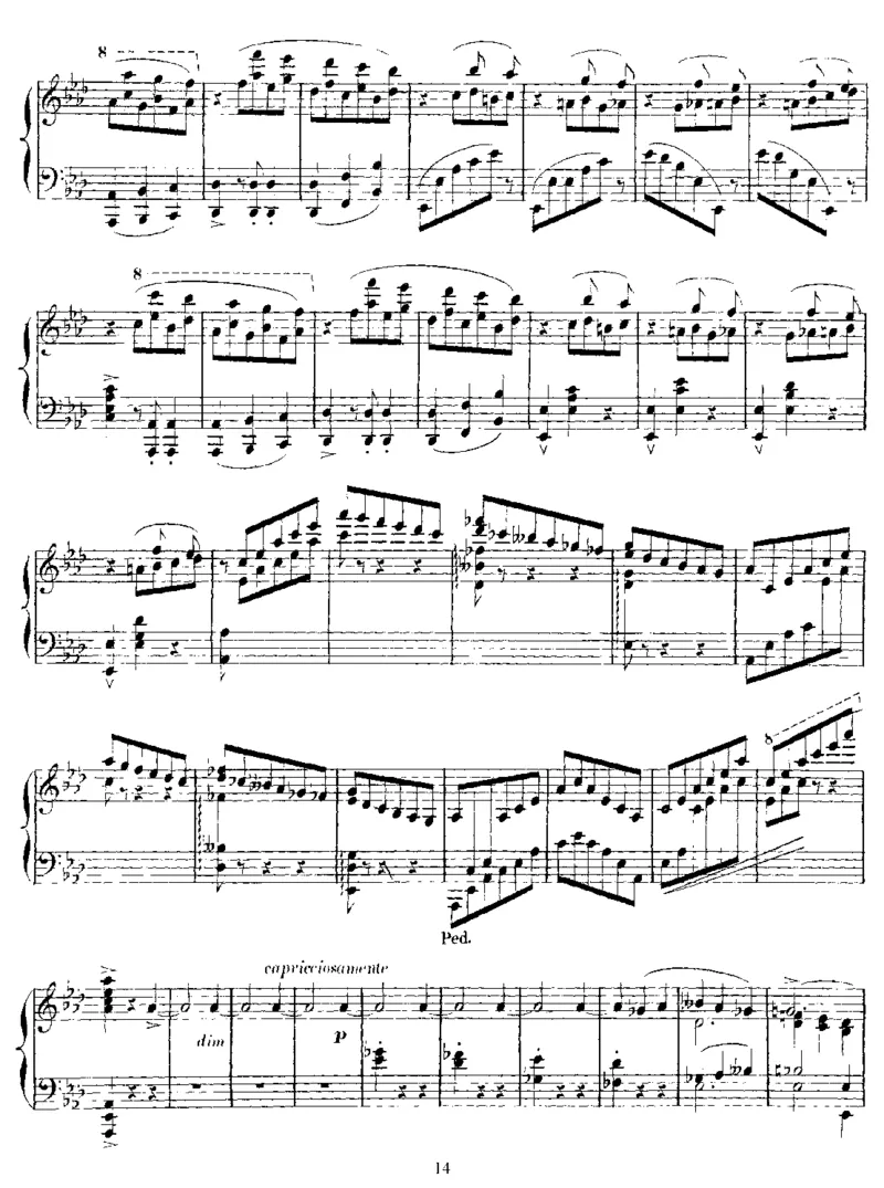 新婚蛋糕WeddingCake,Op76_一万首著名钢琴曲谱哈农贝多芬合集视频教学电子版高清无水印可打印_1古典钢琴知名音乐家谱_圣桑钢琴谱全集