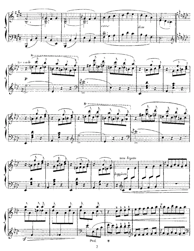 新婚蛋糕WeddingCake,Op76_一万首著名钢琴曲谱哈农贝多芬合集视频教学电子版高清无水印可打印_1古典钢琴知名音乐家谱_圣桑钢琴谱全集