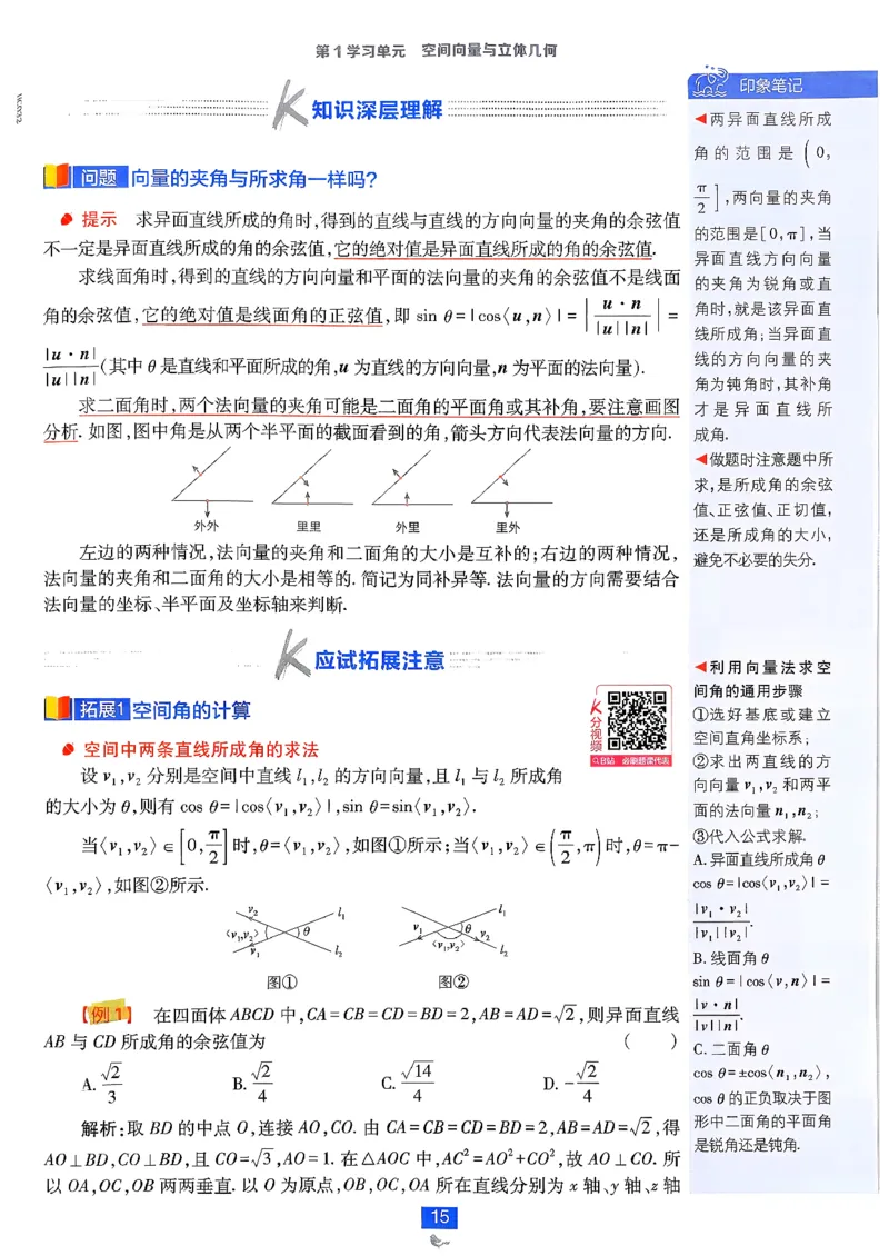 狂K重点(1)_数学_2026版高中必刷题数学《人教B版》_2026版高中必刷题数学选择性必修一人教B版