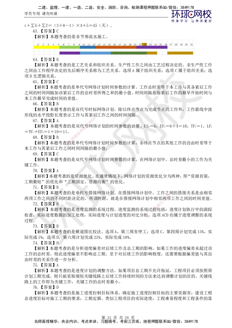 第2讲万人模考二_监理工程师_2025监理工程师_2025年监理工程师SVIP_2025年监理土建控制SVIP_03-习题精析✿实战特训✿模考通关_25-控制《万人模考班》李娜HQ推荐