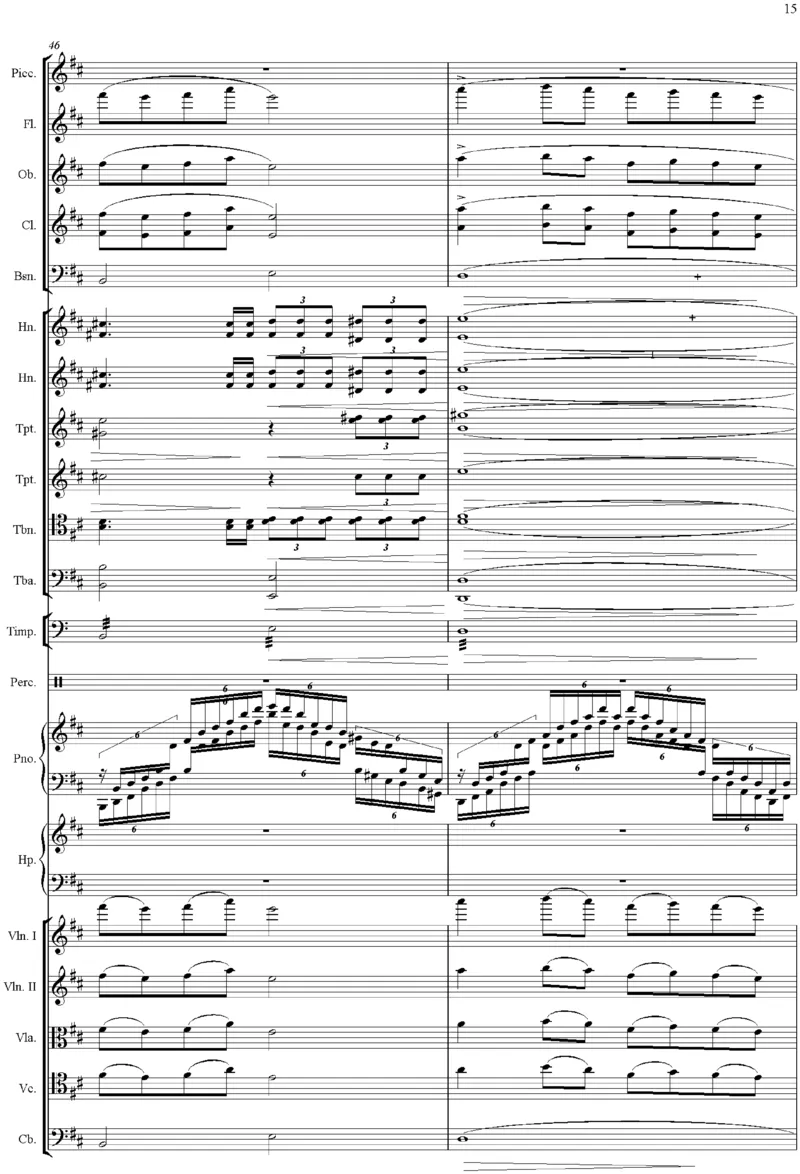 吕其明：管弦乐作品《红旗颂》总谱完整版_一万首著名钢琴曲谱哈农贝多芬合集视频教学电子版高清无水印可打印_08名曲总谱合集