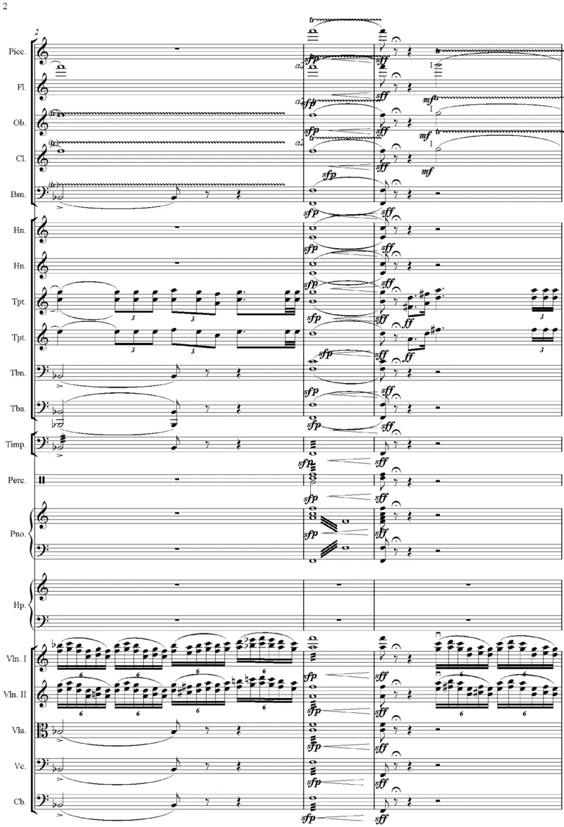 吕其明：管弦乐作品《红旗颂》总谱完整版_一万首著名钢琴曲谱哈农贝多芬合集视频教学电子版高清无水印可打印_08名曲总谱合集