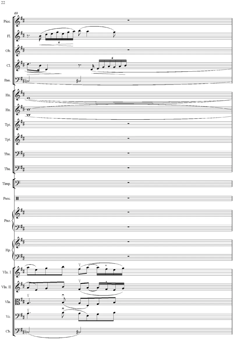 吕其明：管弦乐作品《红旗颂》总谱完整版_一万首著名钢琴曲谱哈农贝多芬合集视频教学电子版高清无水印可打印_08名曲总谱合集