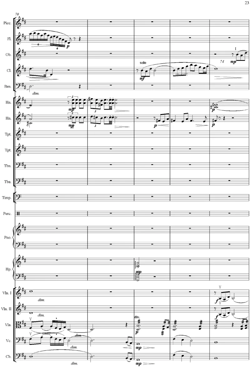 吕其明：管弦乐作品《红旗颂》总谱完整版_一万首著名钢琴曲谱哈农贝多芬合集视频教学电子版高清无水印可打印_08名曲总谱合集