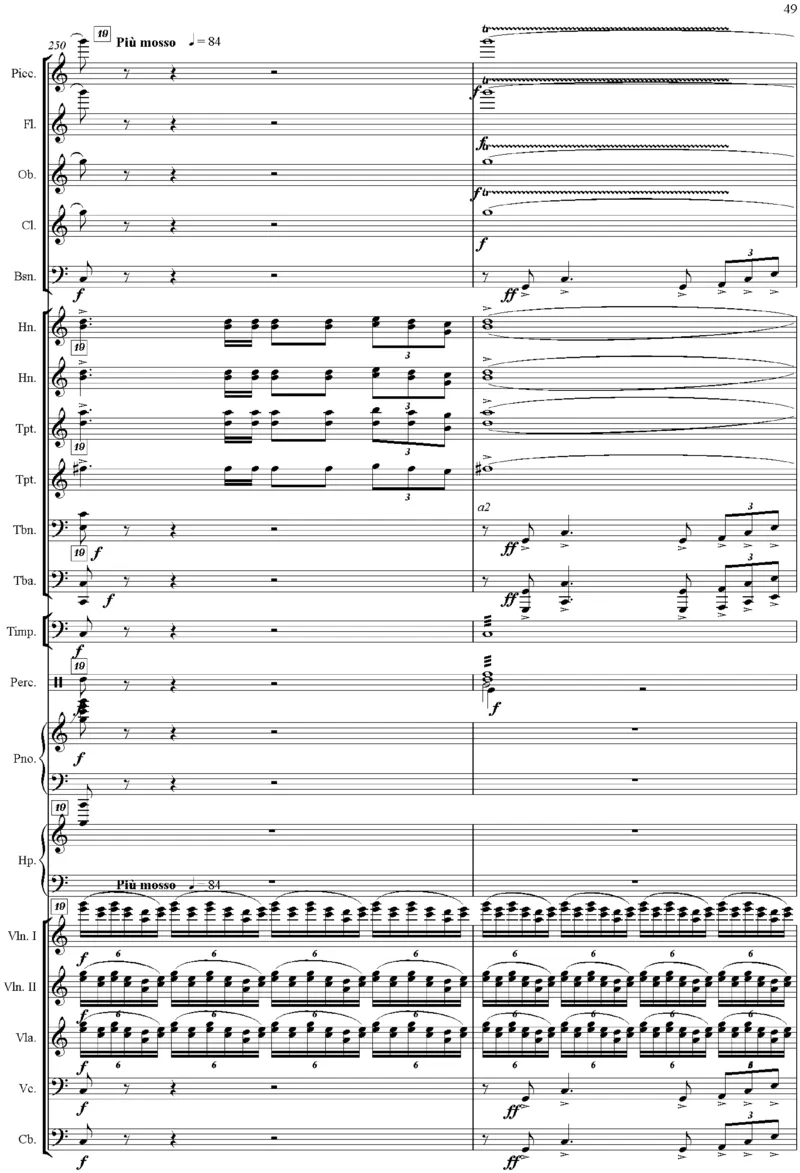 吕其明：管弦乐作品《红旗颂》总谱完整版_一万首著名钢琴曲谱哈农贝多芬合集视频教学电子版高清无水印可打印_08名曲总谱合集