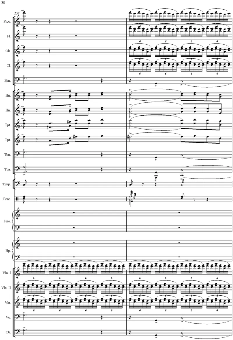 吕其明：管弦乐作品《红旗颂》总谱完整版_一万首著名钢琴曲谱哈农贝多芬合集视频教学电子版高清无水印可打印_08名曲总谱合集