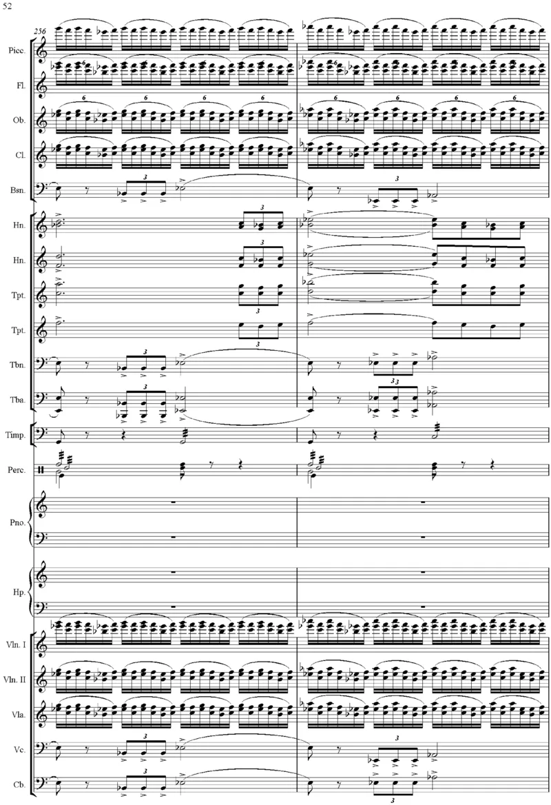 吕其明：管弦乐作品《红旗颂》总谱完整版_一万首著名钢琴曲谱哈农贝多芬合集视频教学电子版高清无水印可打印_08名曲总谱合集