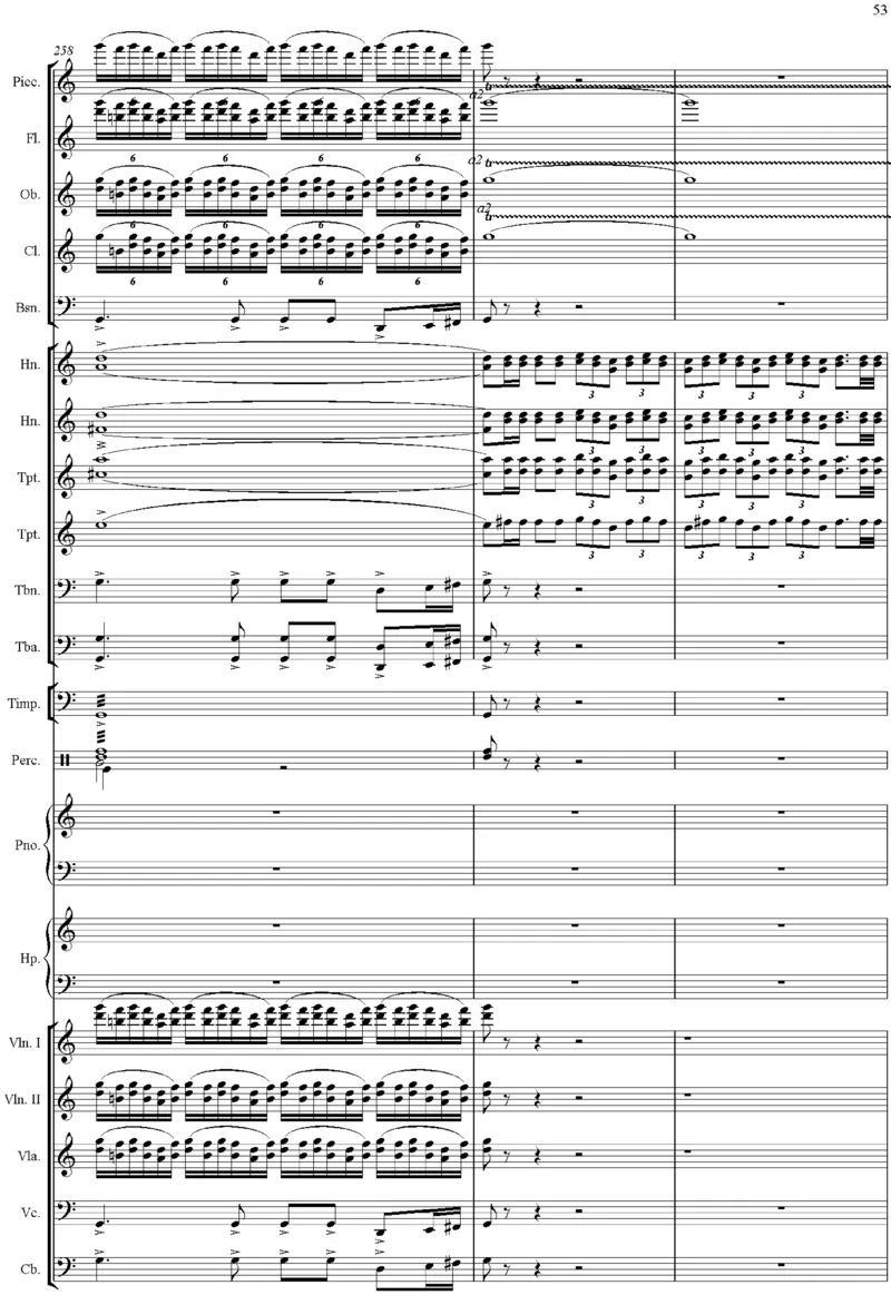 吕其明：管弦乐作品《红旗颂》总谱完整版_一万首著名钢琴曲谱哈农贝多芬合集视频教学电子版高清无水印可打印_08名曲总谱合集