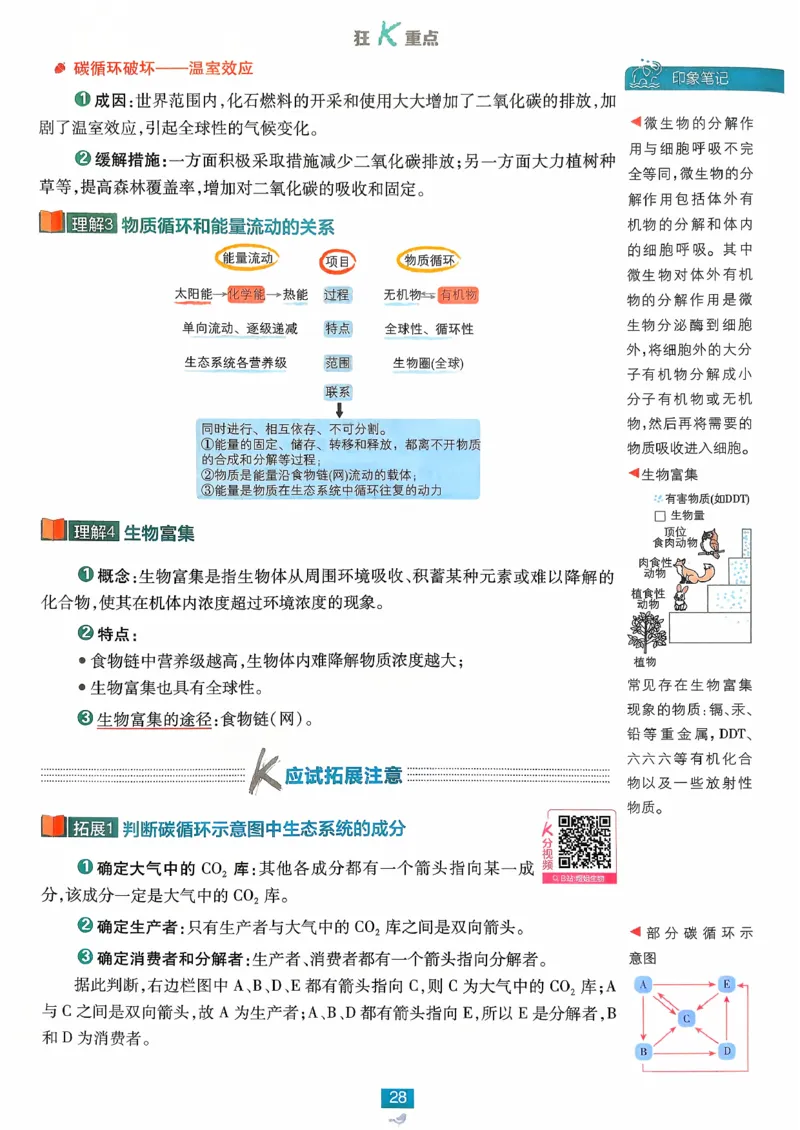 狂k重点生物选修2_生物_2026版高中必刷题生物人教版_2026春高中必刷题生物必修2RJ