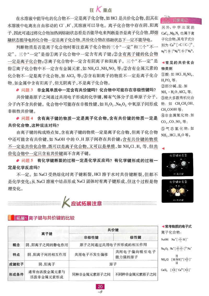 狂k重点化学必修2LK_化学_2026版高中必刷题化学《鲁科》_26春化学-鲁科-必修二