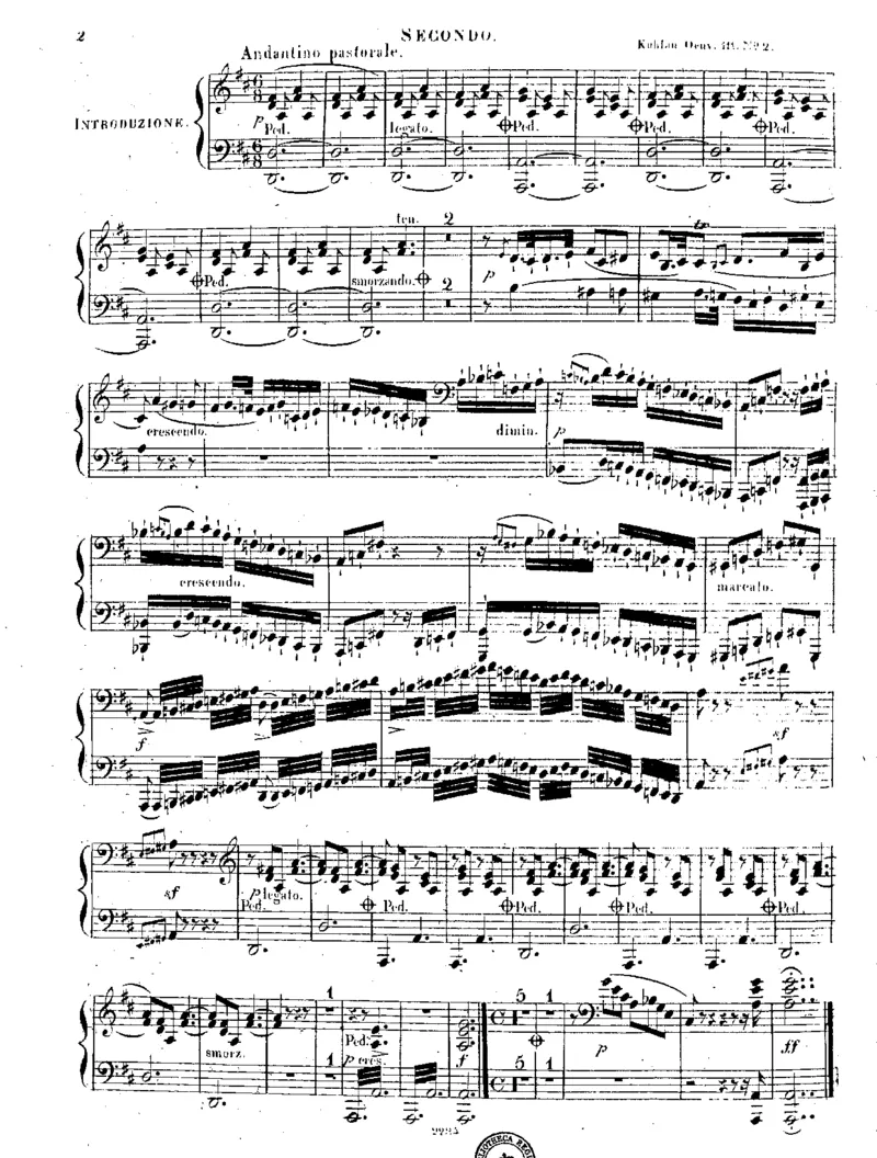 回旋曲3_Rondos_Piano_Duet_Op111_一万首著名钢琴曲谱哈农贝多芬合集视频教学电子版高清无水印可打印_1古典钢琴知名音乐家谱_库劳钢琴谱全集