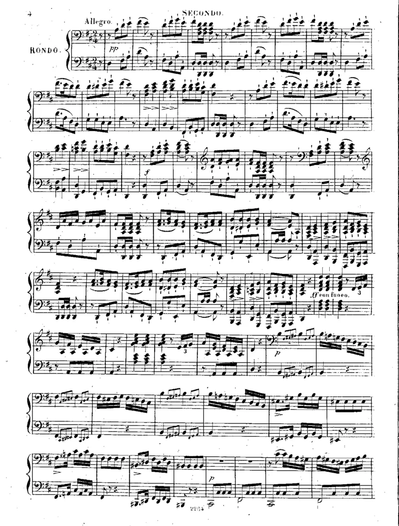 回旋曲3_Rondos_Piano_Duet_Op111_一万首著名钢琴曲谱哈农贝多芬合集视频教学电子版高清无水印可打印_1古典钢琴知名音乐家谱_库劳钢琴谱全集