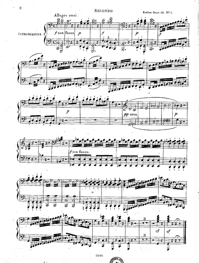 回旋曲3_Rondos_Piano_Duet_Op111_一万首著名钢琴曲谱哈农贝多芬合集视频教学电子版高清无水印可打印_1古典钢琴知名音乐家谱_库劳钢琴谱全集