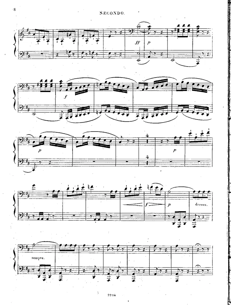 回旋曲3_Rondos_Piano_Duet_Op111_一万首著名钢琴曲谱哈农贝多芬合集视频教学电子版高清无水印可打印_1古典钢琴知名音乐家谱_库劳钢琴谱全集