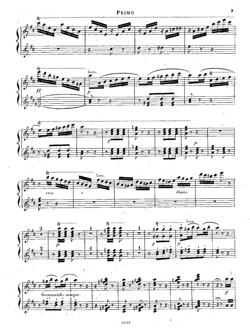 回旋曲3_Rondos_Piano_Duet_Op111_一万首著名钢琴曲谱哈农贝多芬合集视频教学电子版高清无水印可打印_1古典钢琴知名音乐家谱_库劳钢琴谱全集