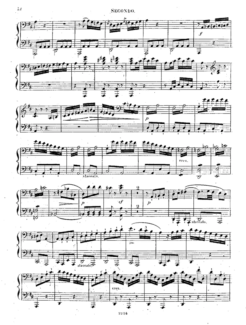 回旋曲3_Rondos_Piano_Duet_Op111_一万首著名钢琴曲谱哈农贝多芬合集视频教学电子版高清无水印可打印_1古典钢琴知名音乐家谱_库劳钢琴谱全集