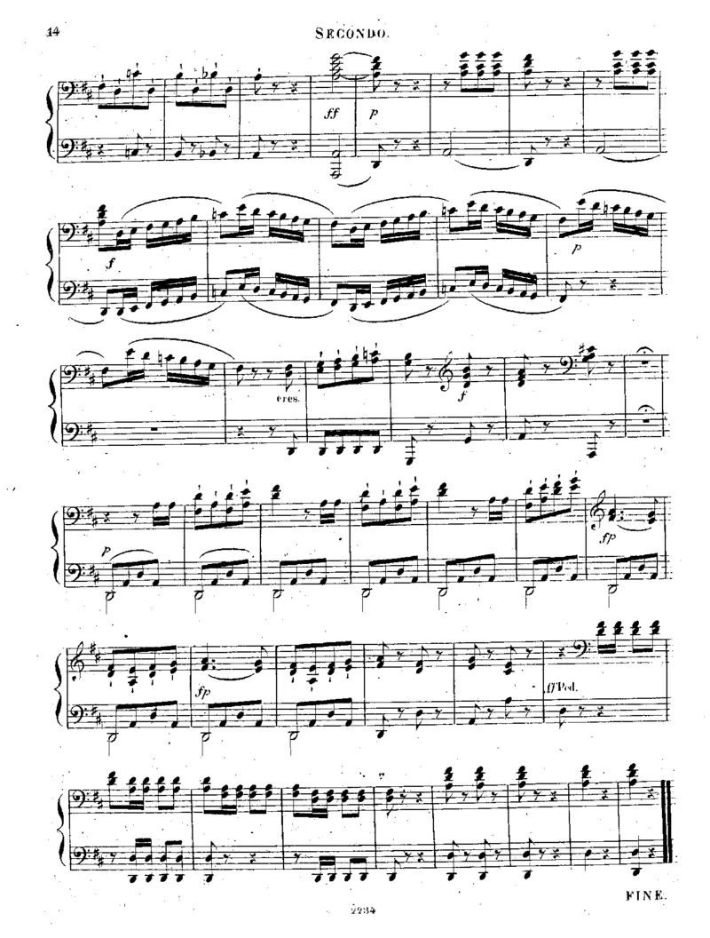 回旋曲3_Rondos_Piano_Duet_Op111_一万首著名钢琴曲谱哈农贝多芬合集视频教学电子版高清无水印可打印_1古典钢琴知名音乐家谱_库劳钢琴谱全集