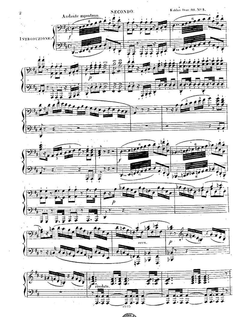 回旋曲3_Rondos_Piano_Duet_Op111_一万首著名钢琴曲谱哈农贝多芬合集视频教学电子版高清无水印可打印_1古典钢琴知名音乐家谱_库劳钢琴谱全集