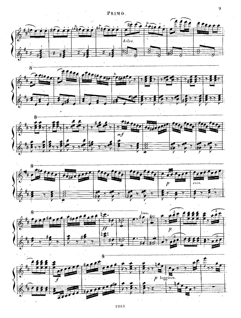 回旋曲3_Rondos_Piano_Duet_Op111_一万首著名钢琴曲谱哈农贝多芬合集视频教学电子版高清无水印可打印_1古典钢琴知名音乐家谱_库劳钢琴谱全集