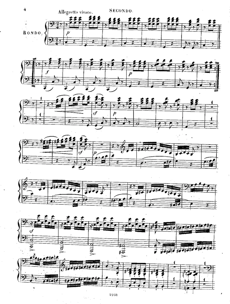 回旋曲3_Rondos_Piano_Duet_Op111_一万首著名钢琴曲谱哈农贝多芬合集视频教学电子版高清无水印可打印_1古典钢琴知名音乐家谱_库劳钢琴谱全集