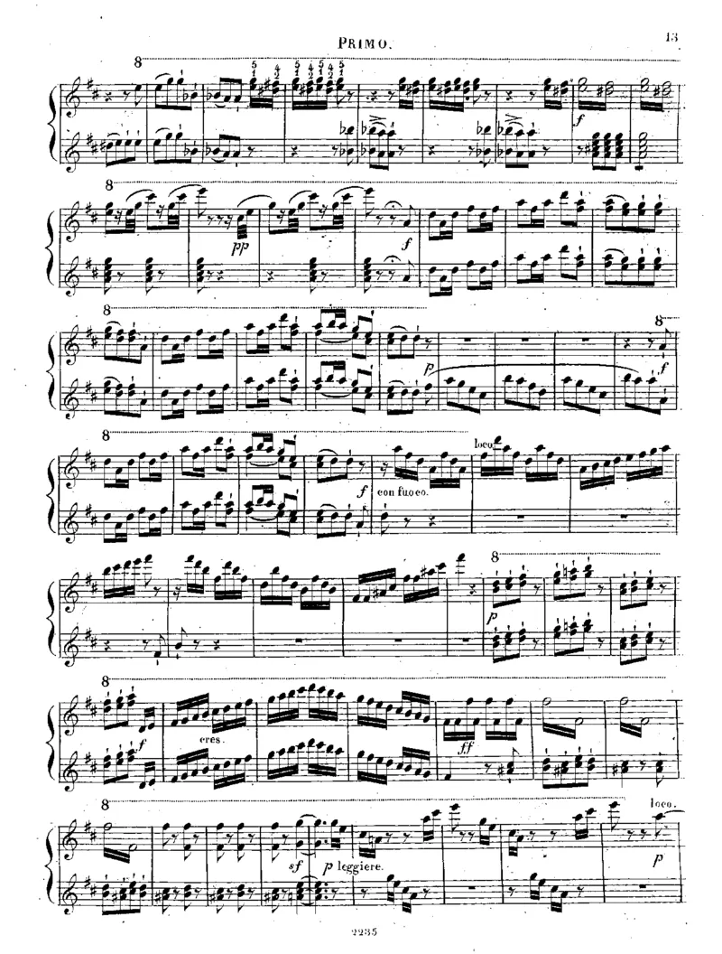 回旋曲3_Rondos_Piano_Duet_Op111_一万首著名钢琴曲谱哈农贝多芬合集视频教学电子版高清无水印可打印_1古典钢琴知名音乐家谱_库劳钢琴谱全集