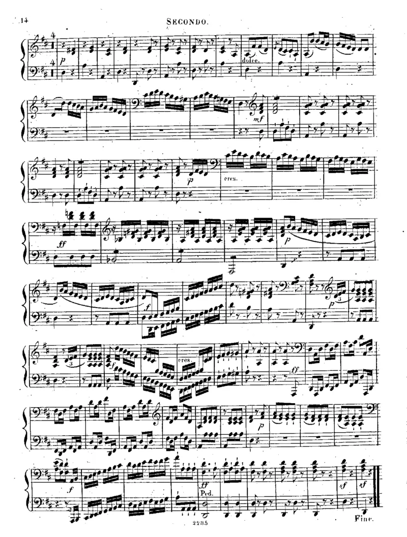 回旋曲3_Rondos_Piano_Duet_Op111_一万首著名钢琴曲谱哈农贝多芬合集视频教学电子版高清无水印可打印_1古典钢琴知名音乐家谱_库劳钢琴谱全集