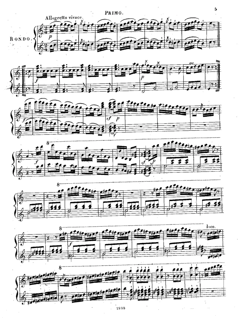 回旋曲3_Rondos_Piano_Duet_Op111_一万首著名钢琴曲谱哈农贝多芬合集视频教学电子版高清无水印可打印_1古典钢琴知名音乐家谱_库劳钢琴谱全集