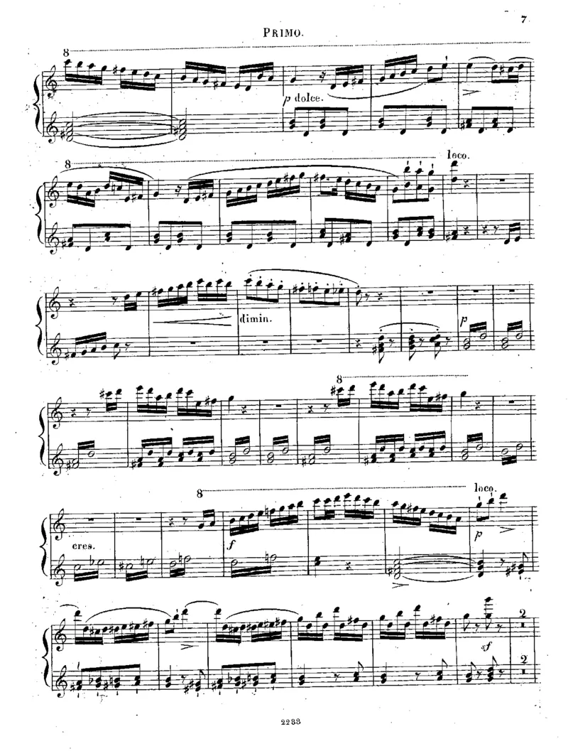 回旋曲3_Rondos_Piano_Duet_Op111_一万首著名钢琴曲谱哈农贝多芬合集视频教学电子版高清无水印可打印_1古典钢琴知名音乐家谱_库劳钢琴谱全集