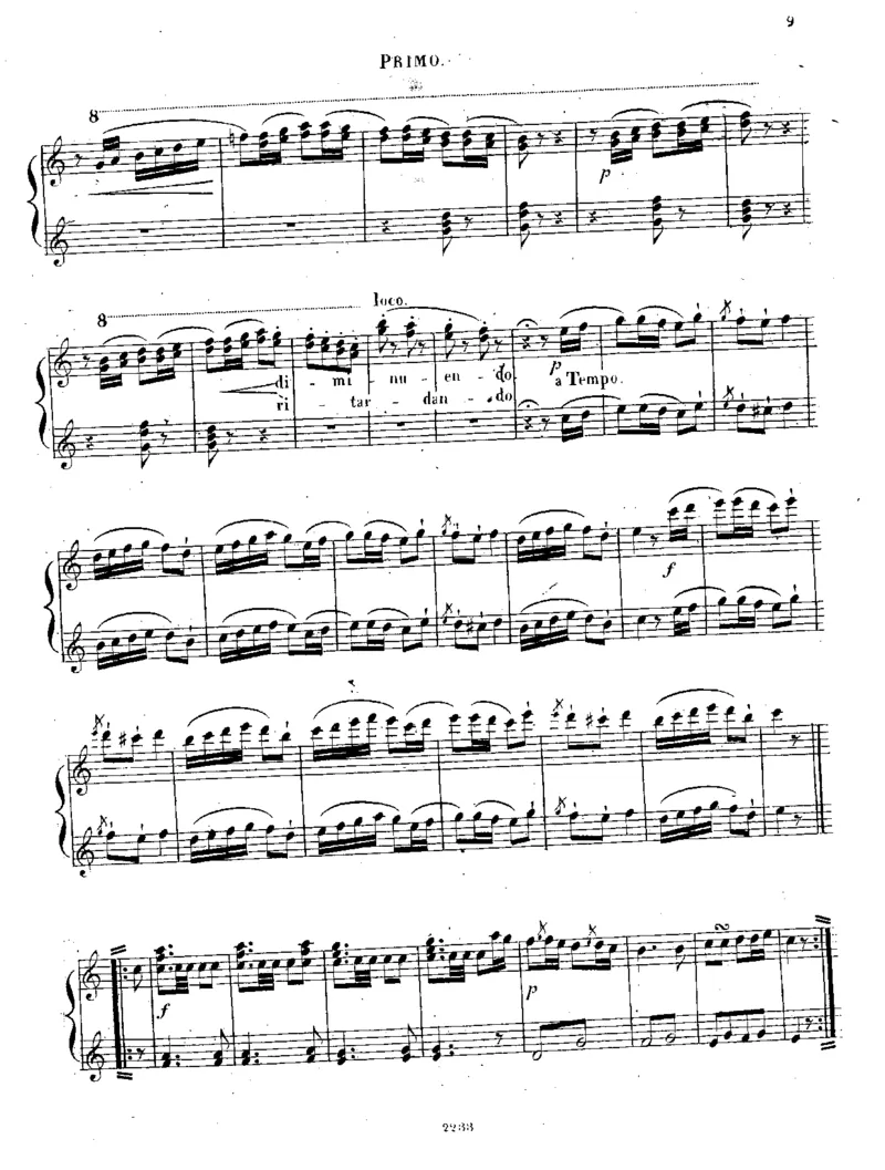 回旋曲3_Rondos_Piano_Duet_Op111_一万首著名钢琴曲谱哈农贝多芬合集视频教学电子版高清无水印可打印_1古典钢琴知名音乐家谱_库劳钢琴谱全集