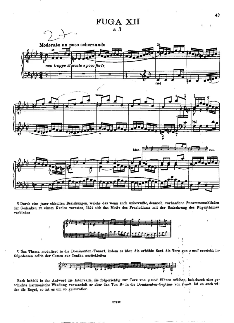 巴赫-平均律第二册（布索尼版）_一万首著名钢琴曲谱哈农贝多芬合集视频教学电子版高清无水印可打印_1古典钢琴知名音乐家谱_巴赫钢琴谱全集_平均律（布索尼版）